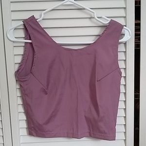 Taylor made cropped top.